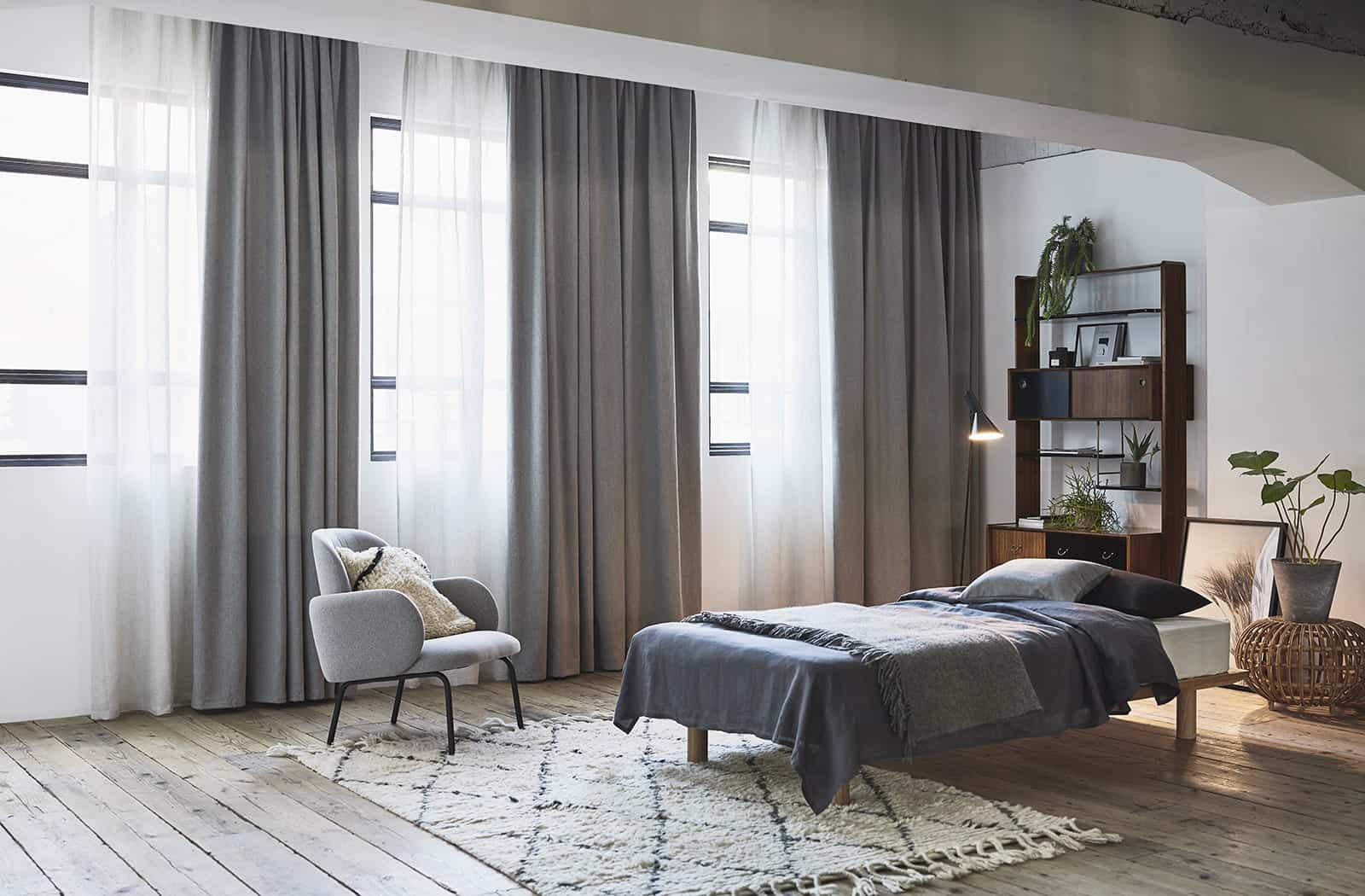 sangetsuのオーダーカーテン(遮光)値下げ中！ サンゲツ（SANGETSU） オーダー遮光カーテン AC2371-2372 仕上り巾526