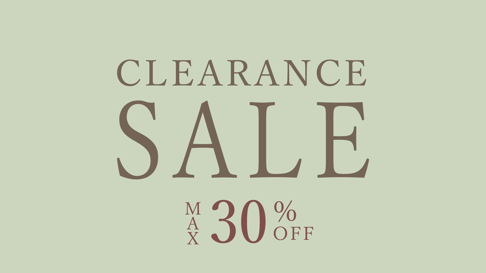 クリアランスセール – WARDROBE sangetsu