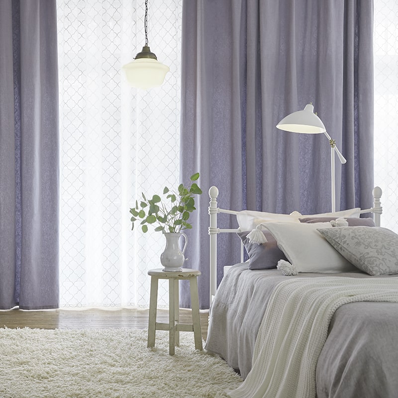 美品 アンティーク カーテン　グレイッシュパープル 美品 アンティーク カーテン グレイッシュパープル