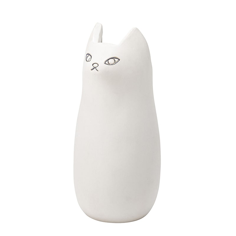 傘立て　猫　陶器（送料込み）