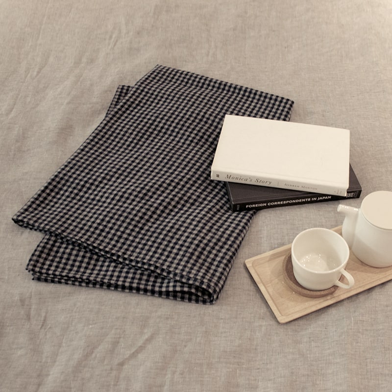コジーギンガム マルチカバー – WARDROBE sangetsu