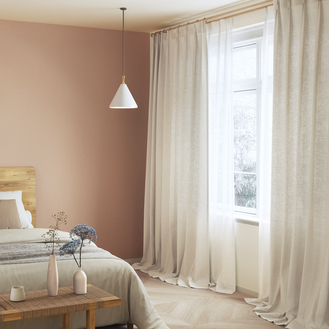 近江の麻-オウミノアサ-ラミー ドレープカーテン – WARDROBE sangetsu