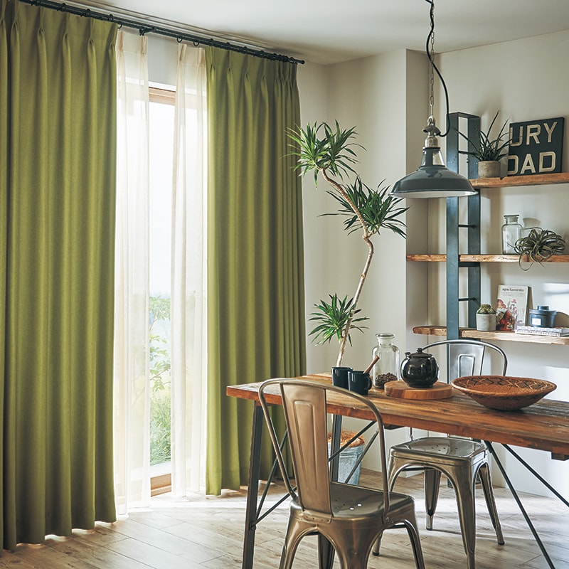 コットンライクナチュレ　ドレープカーテン