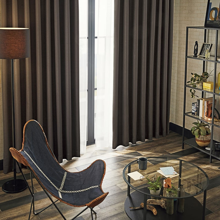 sangetsu ドレープカーテン とレースカーテンセット レザーライク ドレープ・レースセット – WARDROBE sangetsu