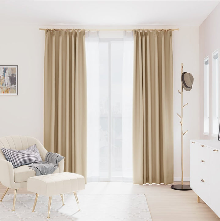 ミッドナイト ベージュ 遮光1級 生地サンプル – WARDROBE sangetsu