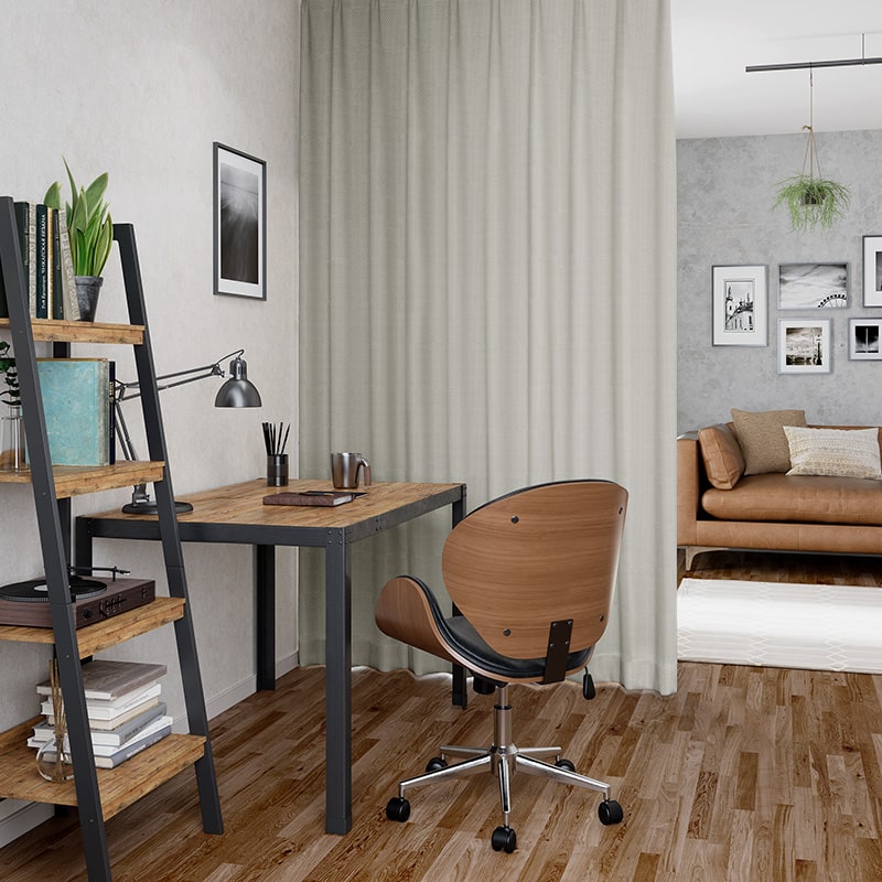 ベージュ ドレープカーテンとレースカーテンセット 1・2級遮光＆断熱保温＆UV見えにくいレース付カーテンセット＜4枚