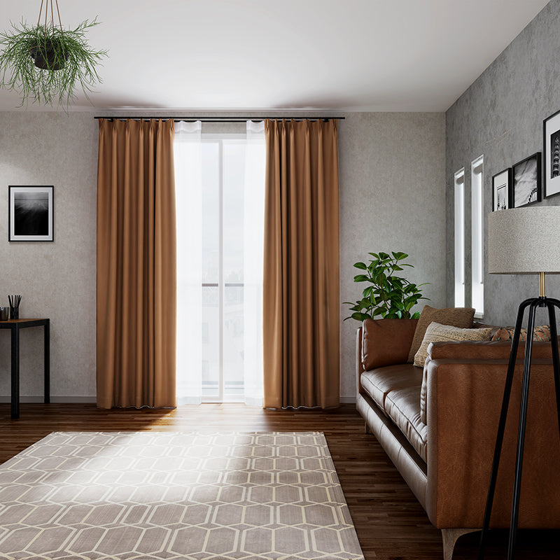 レザーライク ドレープカーテン – WARDROBE sangetsu