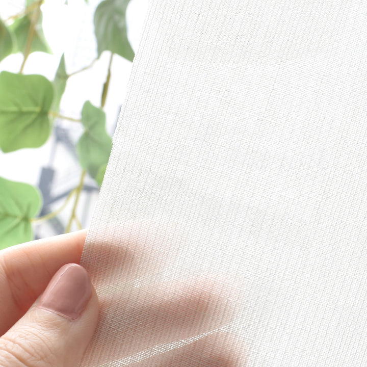 リネンライクフォグ レースカーテン – WARDROBE sangetsu