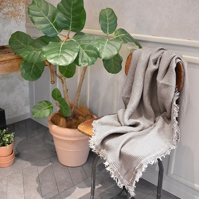 linoo　Benona　リネン　ブランケット