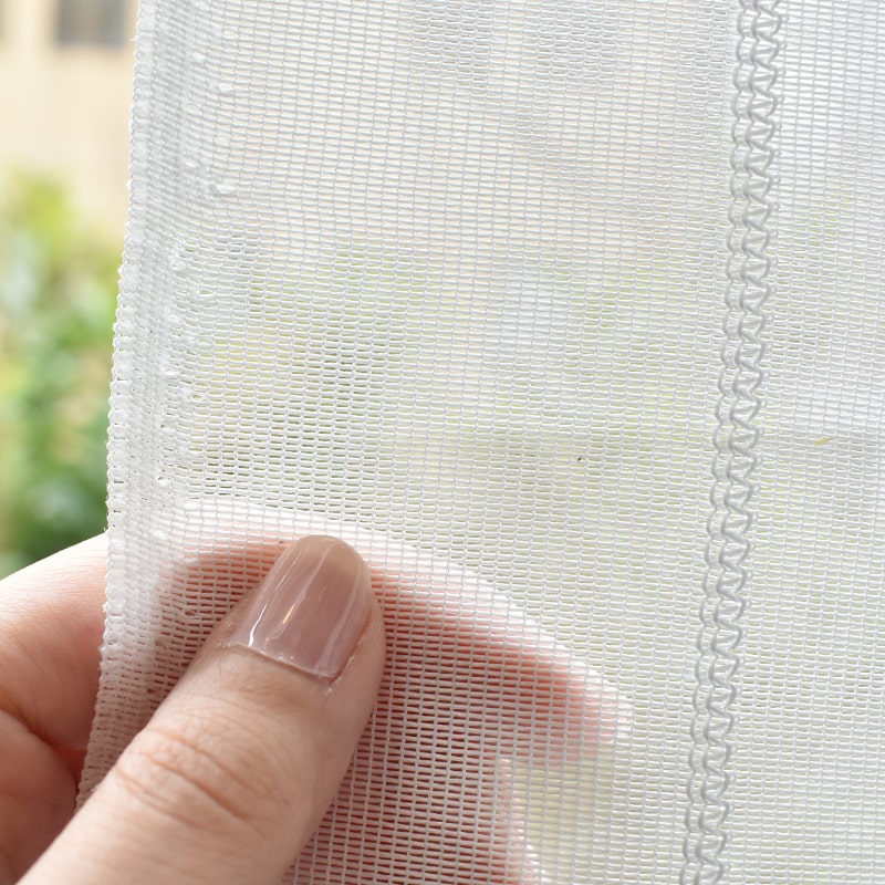 シンプルストライプ レースカーテン – WARDROBE sangetsu