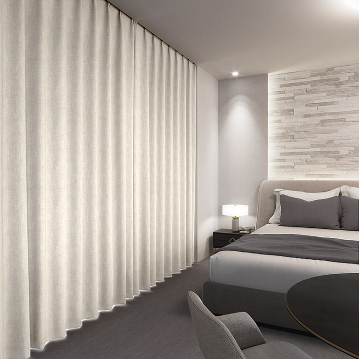 リネンライクミクスチャー ドレープカーテン – WARDROBE sangetsu