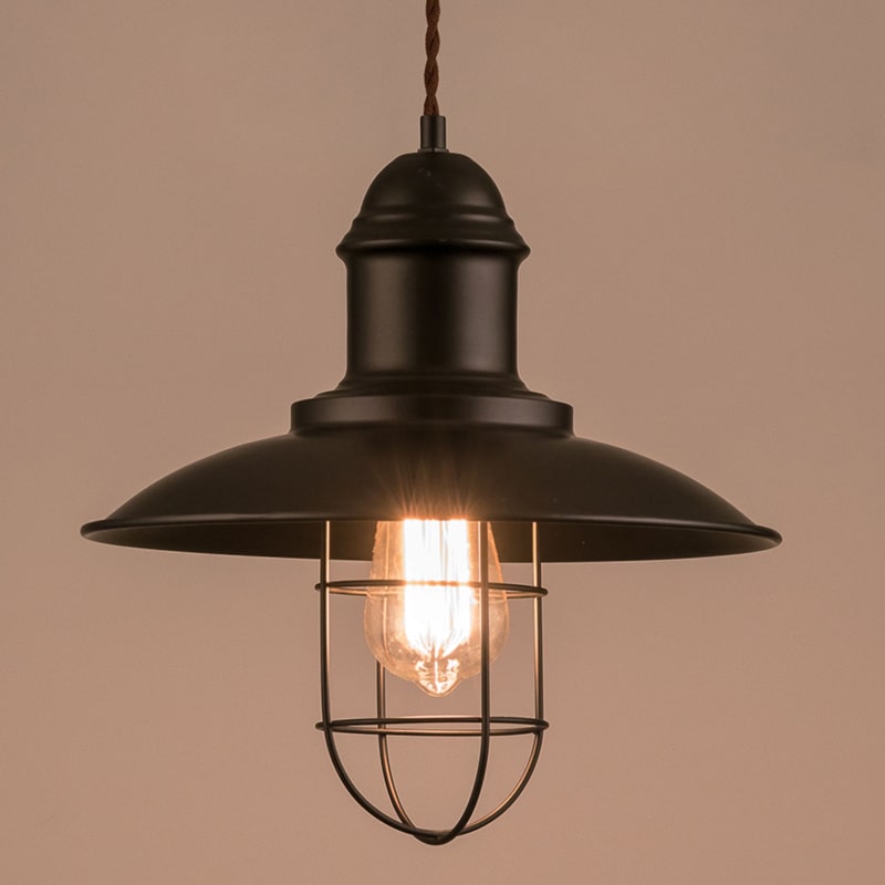 未使用　ペンダントライト　ブラック ペンダントライト LHT-715 電球付 LED電球対応可能（送料込み