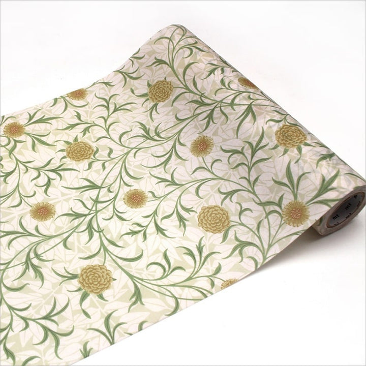 mt CASA Morris&Co. Scroll & Flower インテリアシール
